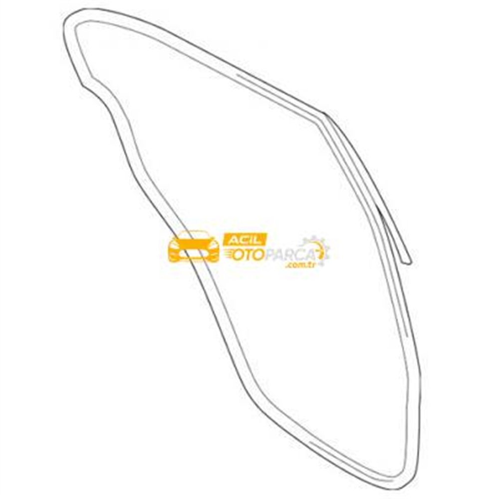 Hyundai̇ Accent Era Arka Kapi Lasti̇ği̇ Sol 2007-2012