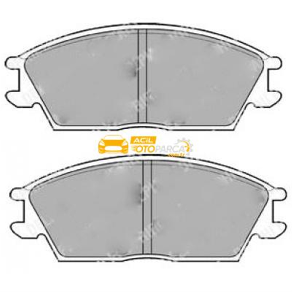 Hyundai Accent Ön Fren Balatasi Takim 1,3Cc 1,5Cc 1995-1999