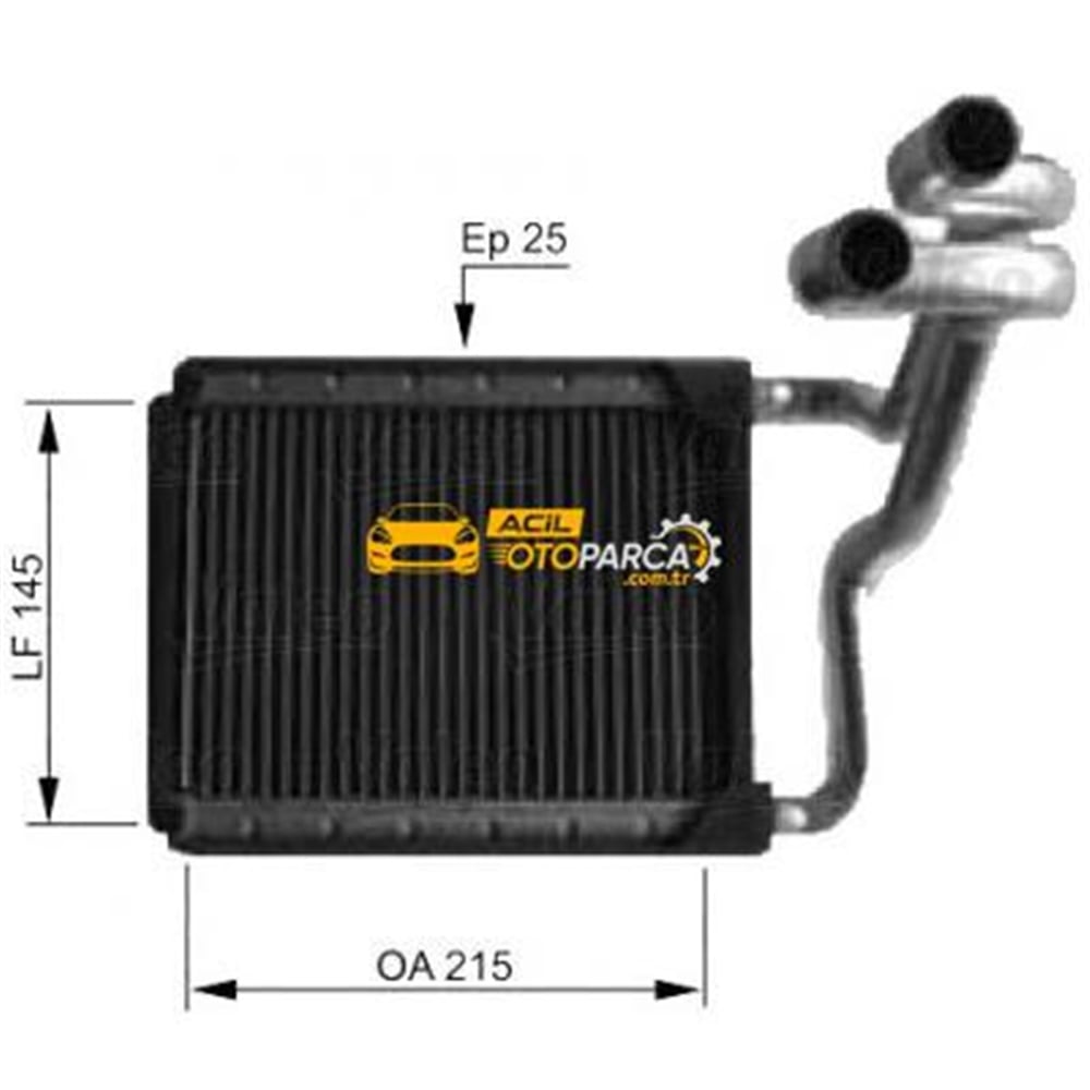 Hyundai İ30 Kalori̇fer Radyatörü 2007-2011
