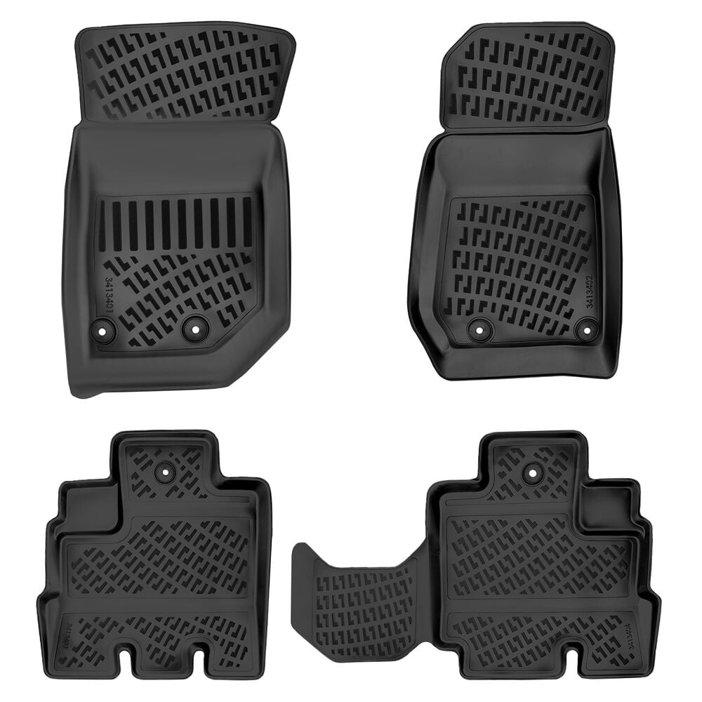 Jeep Wrangler JK 4 Kapı 2006-2018 Havuzlu Paspas