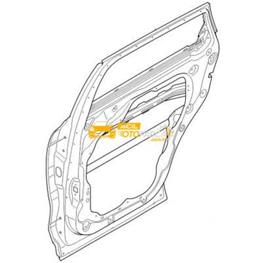 Kia Sorento Arka Kapi Sol 2002-2006
