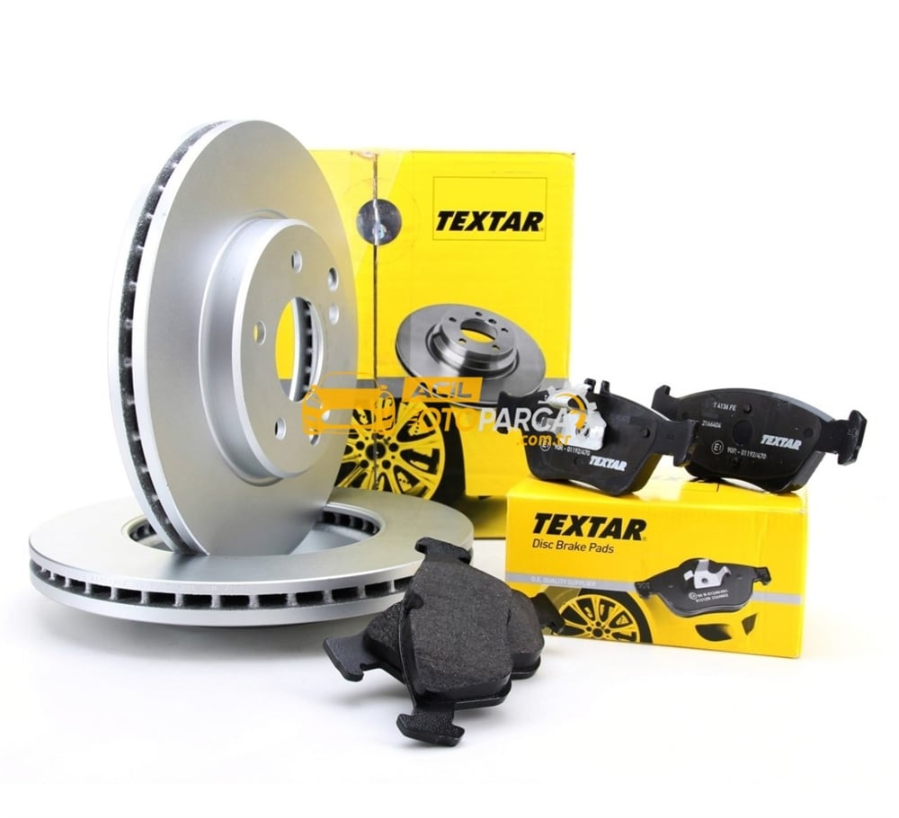 Mercedes Benz C Serisi W204 C180 Ön Fren Disk Ve Balata Kit Takımı Textar Marka