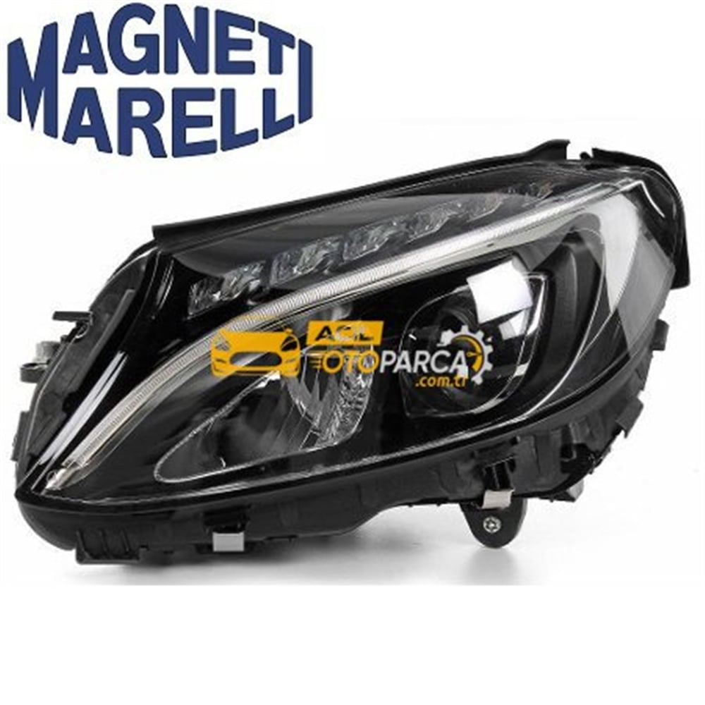 Mercedes Benz C Serisi W205 Sol Far Komple LED'li Marelli Marka
