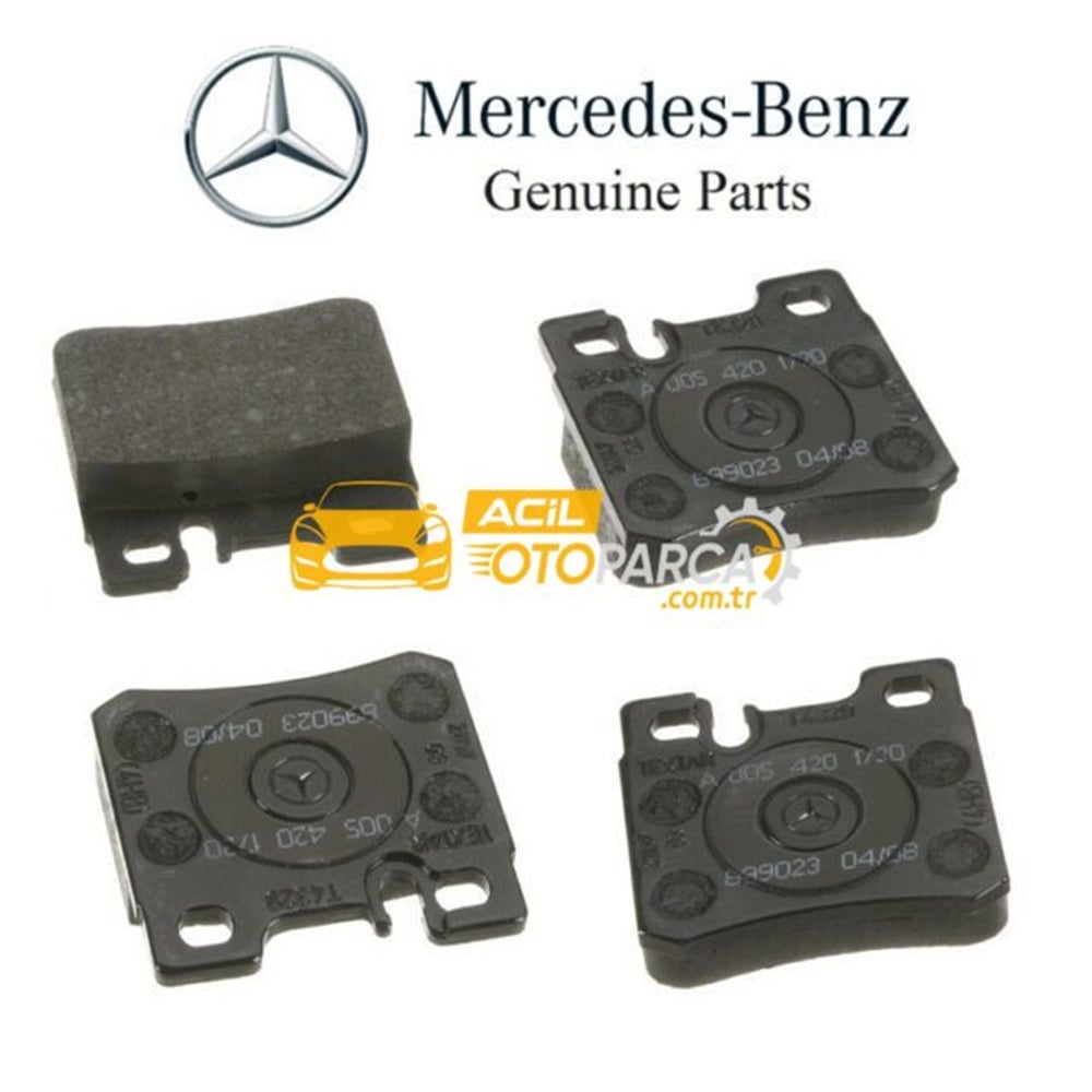 Mercedes Benz E Serisi W210 Arka Fren Balata Takımı Orjinal (0014209520)