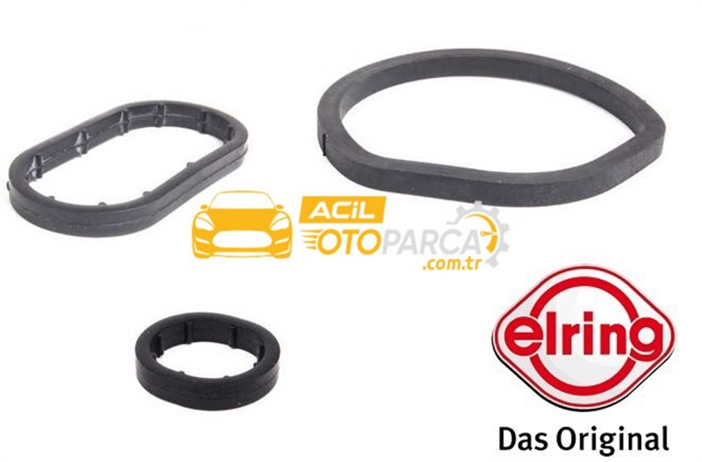 Mercedes Benz E Serisi W210 E280 Yağ Soğutucu Conta Takımı Elring Marka (ELR.137100 / ELR.130250 / ELR.130240)