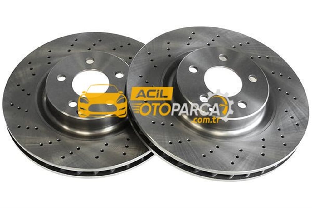Mercedes Benz E Serisi W211 E200 (SPOR TİP) Ön Fren Disk Takımı Vaico Marka (V30-80077, 2304210812)