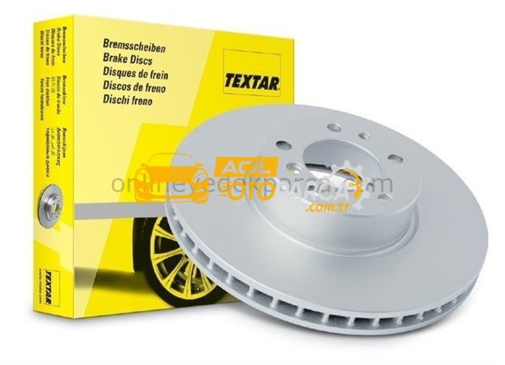 Mercedes Benz E Serisi W211 E220 CDI Ön Fren Disk Takımı Textar Marka (92115103 / 2114210812- 2114210712-2)