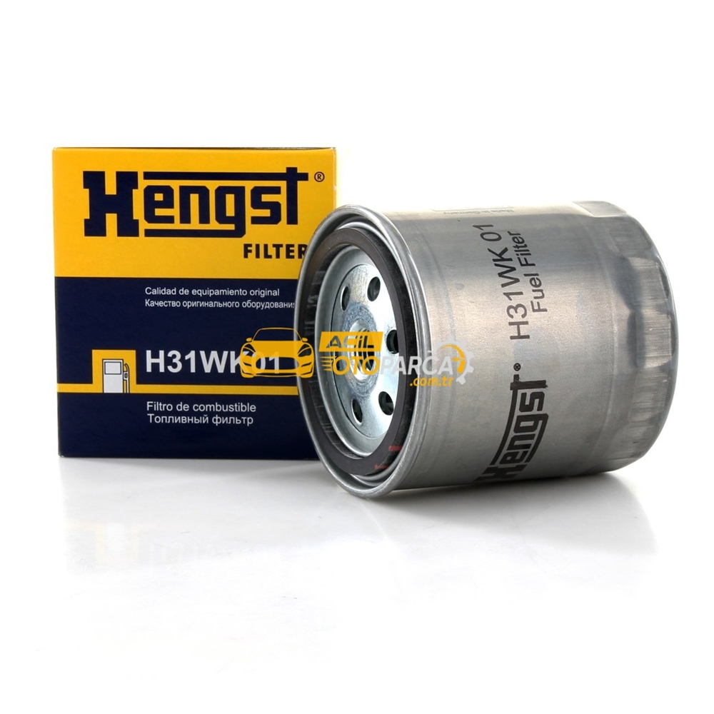 Mercedes Benz W123 Kasa Dizel Mazot Filtresi Hengst Marka (HEN.H31WK01,0010920401)