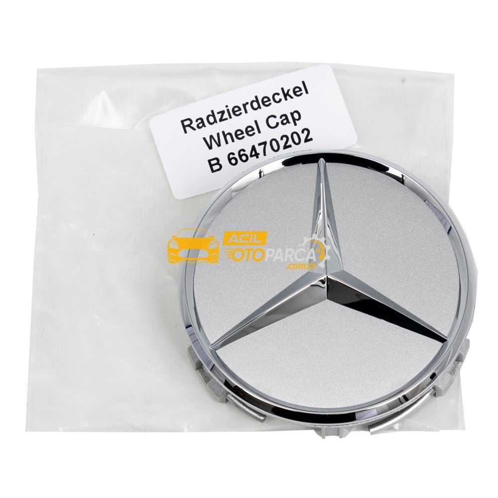 Mercedes E Serisi W211 Kasa Jant Göbeği Orjinal (B66470202-3)