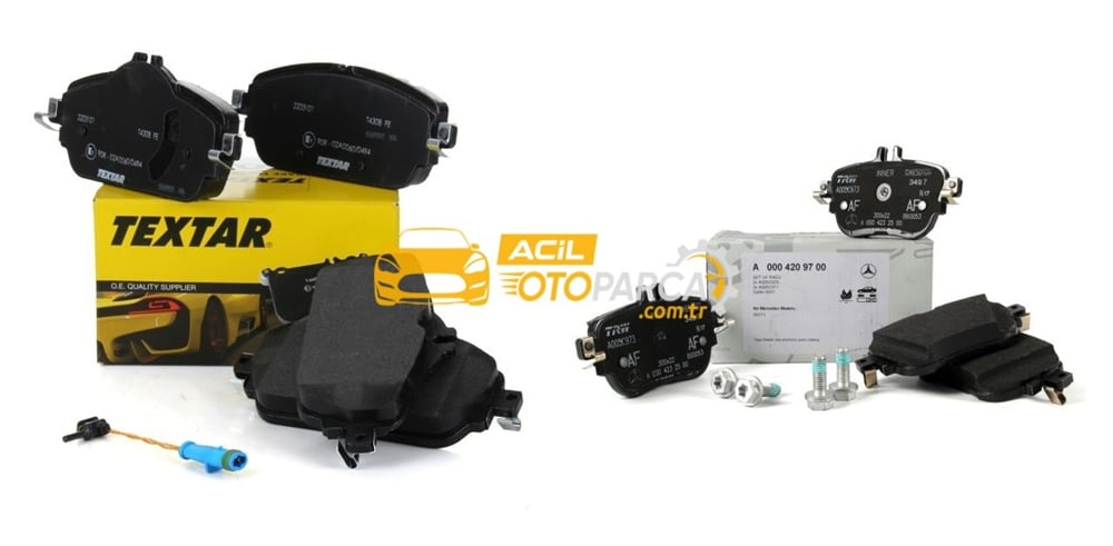 Mercedes E Serisi W213 Kasa E180 Ön Ve Arka Fren Balata Takımı (2203101 / 0004209700 / 60-201-008)