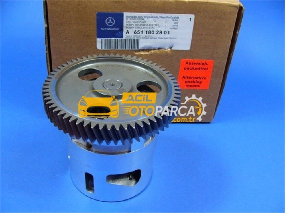 Mercedes Sprinter W906 315 Euro 5 Motor Yağ Pompası Orijinal (6511801301)