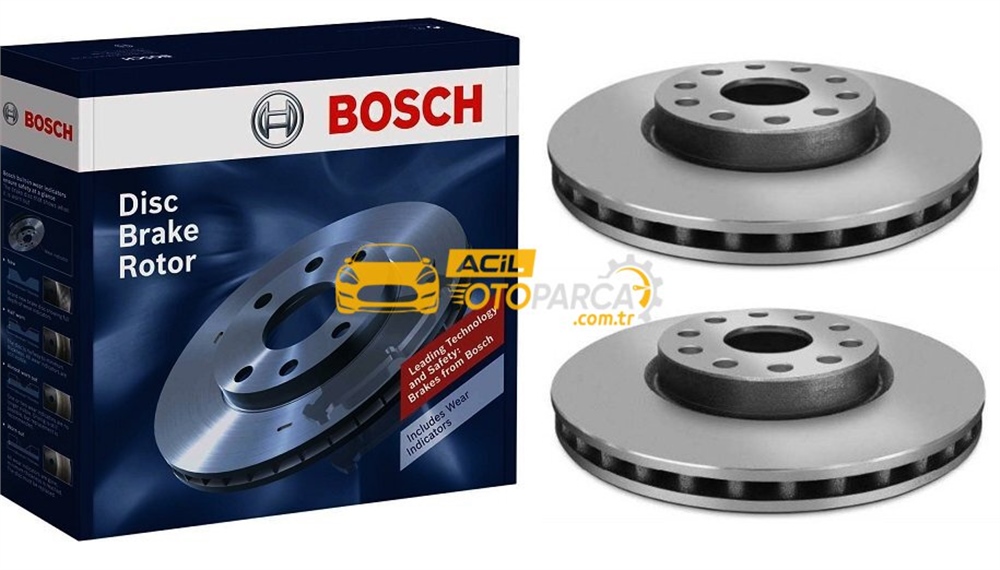 Mercedes W117 CLA 180 -CLA 200 Arka Fren Disk Takımı Bosch Marka