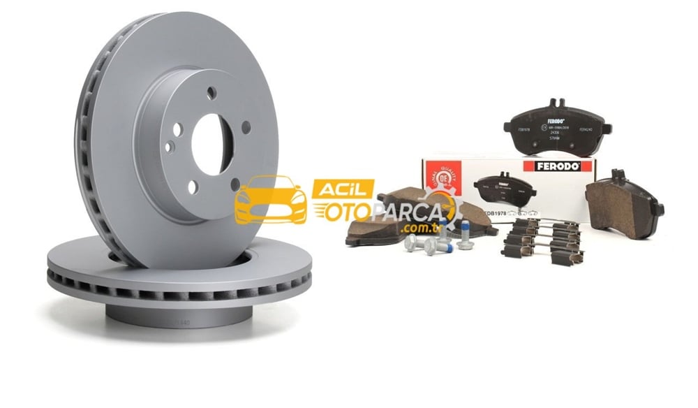 Mercedes W212 Kasa E200 Cdi Ön Fren Disk Ve Balata Takımı Ferodo Marka