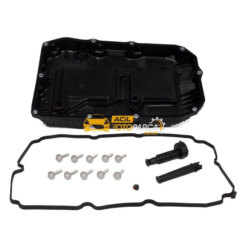Mercedes W213 Kasa E180 Otomatik Şanzıman Filtre Ve Karter Seti Komple Orjinal Kit