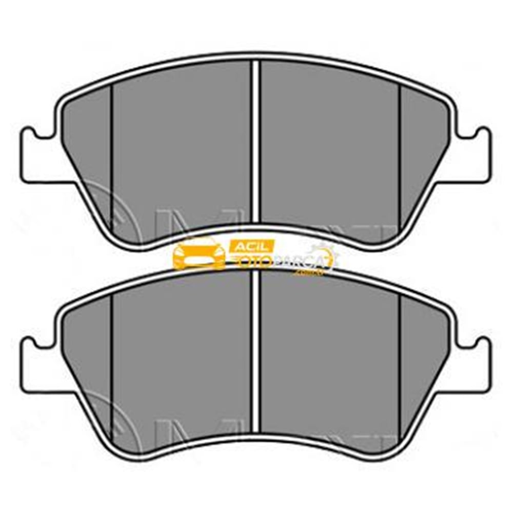 Toyota Corolla Di̇zel Ön Fren Balatasi Takim 2007-2013