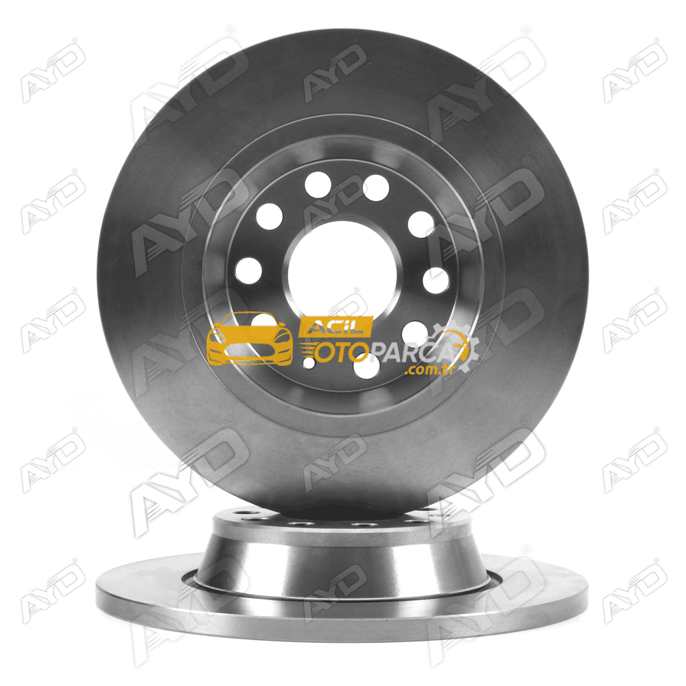 Volkswagen AYD 10-50175 | 50175 / Disk Arka (Ad) Golf.V.VI-Jetta-Passat 2.0İ-2.0 TDI / | 2 Adet
