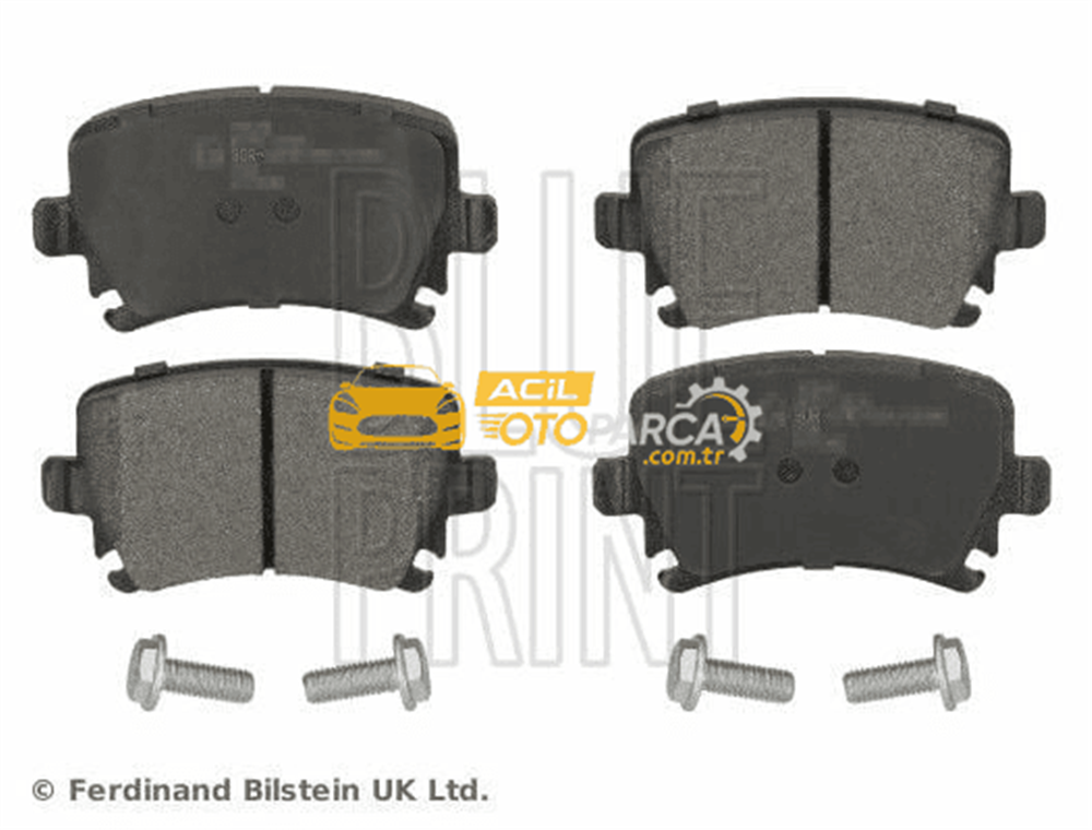 Volkswagen BLUEPRINT ADV184205 | Fren Balata Arka 04-Caddy-Golf.V-Jtt-Psst