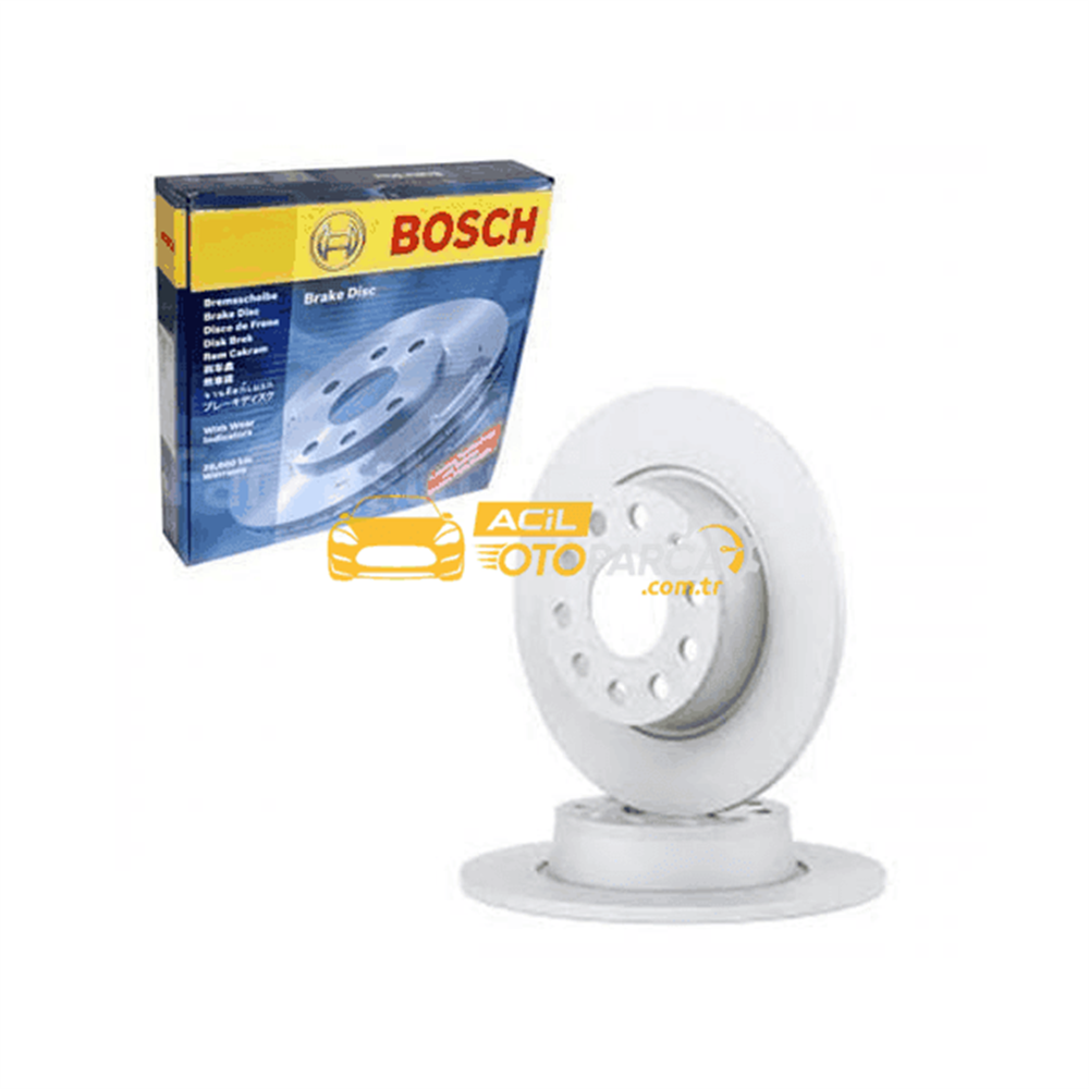 Volkswagen BOSCH 0986479677 | Volkswagen Jetta 2006-2014 Model Arası Arka Fren Disk Takımı