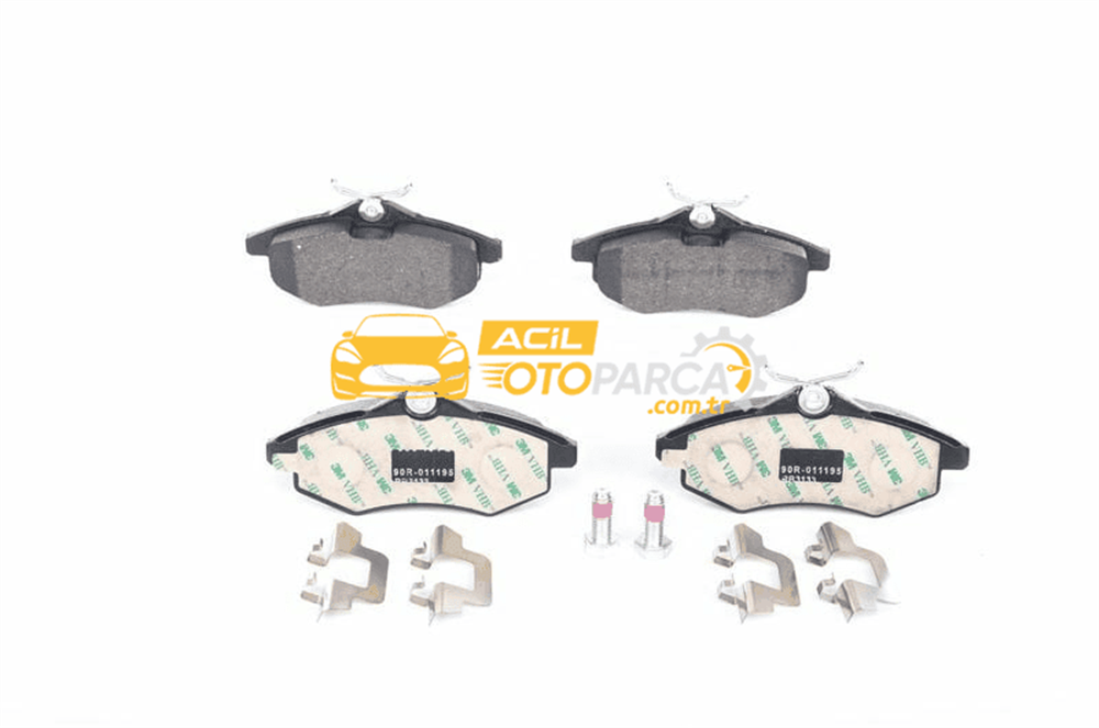 Volkswagen BOSCH 0986494262 | Fren Balata Ön 02-C2-C3 1.4Hdi