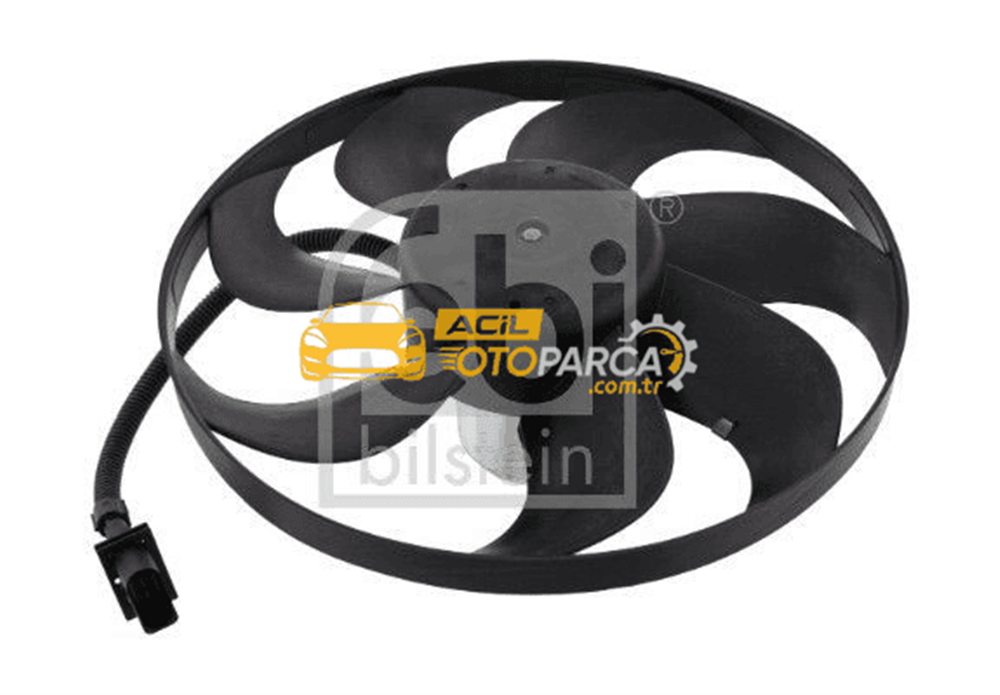 Volkswagen FEBI BILSTEIN 14742 | Fan Motoru (250 / 80W 350mm) A3 Tt Arosa Ibiza IV Leon Toledo II Skoda Fabia Octavia Bora Golf IV Lupo New Beetle Polo / Classic