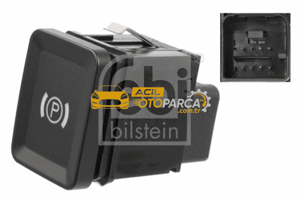 Volkswagen FEBI BILSTEIN 37606 | Elektronık El Frenı Tusu 06-Passat