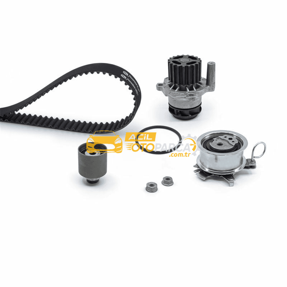 Volkswagen GATES KP55569XS-2 | Triger Tk + Devirdaim 04-11 Golf.V-Caddy-Jtt-Pss-T5 1.9Tdi 02-10 Polo 1.4Tdi-1.9Tdi