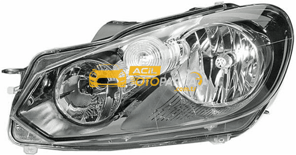 Volkswagen HELLA 1EG009901-211 | Far + Sinyal Sol 09-Golf.VI + Mt Gunduz Seyır Isıgı Halojen