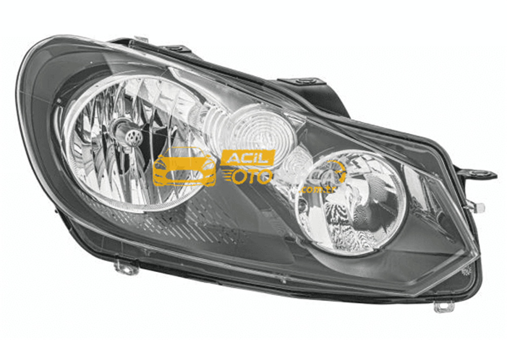 Volkswagen HELLA 1EG009901-221 | Far + Sinyal Sağ 09-Golf.VI + Mt Gunduz Seyır Isıgı Halojen