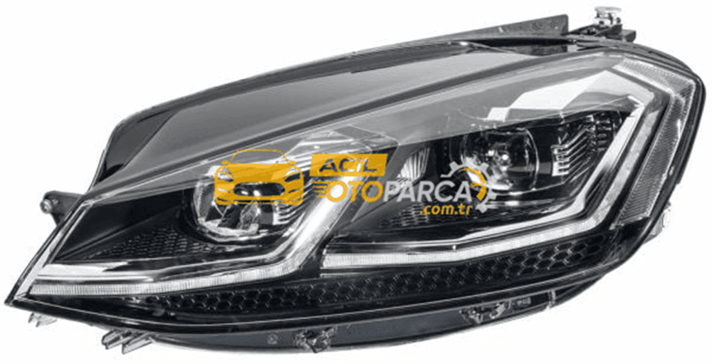 Volkswagen HELLA 1EX013924-291 | Far Sol 13-Golf.VII Viraj Isıgı Olan Gunduz Seyır Isıgı Led