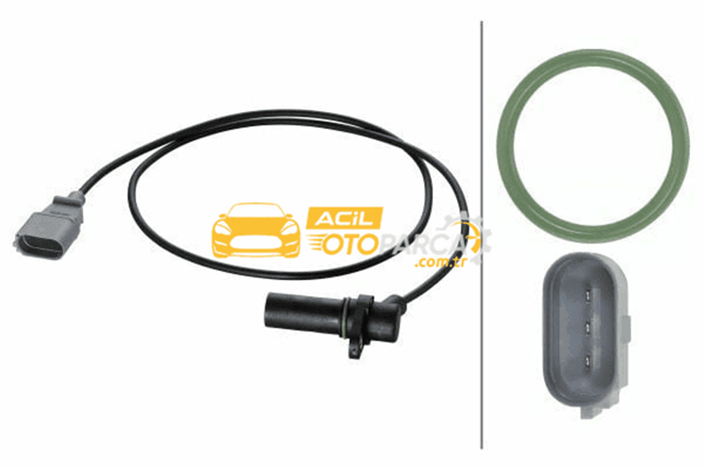 Volkswagen HELLA 6PU009167-261 | Krank Devir Sensörü Passat 97-05 A4 99-08 A6 98-05 Superb 02-08