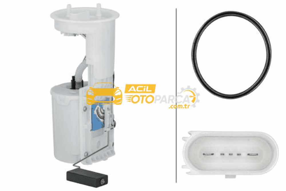 Volkswagen HELLA 8TF358302-801 | Yakıt Pompası Komple (VW Passat / Skoda Superb) Arm-Ahl-Apt-Adr-Apu-Aeb-Agz-Apr-Ack-Awt-Alz-Alt