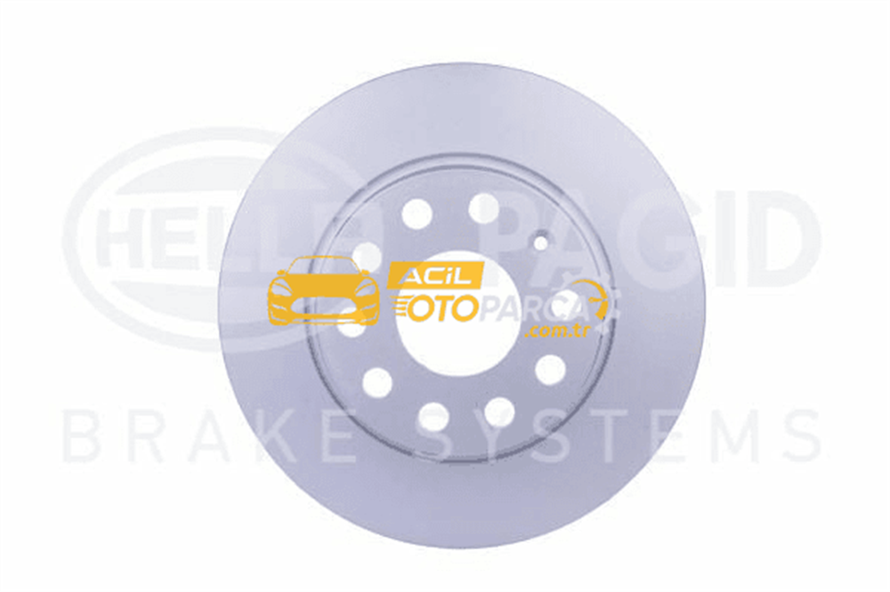 Volkswagen HELLA PAGID 8DD355116-971 | Fren Diski Audi, Seat, Skoda, VW A1 (8X1, 8Xk) , A1 Sportback (8Xa, 8Xf) , A3 (85S, 85M) , A3 (8P1) , A3 | 2 Adet