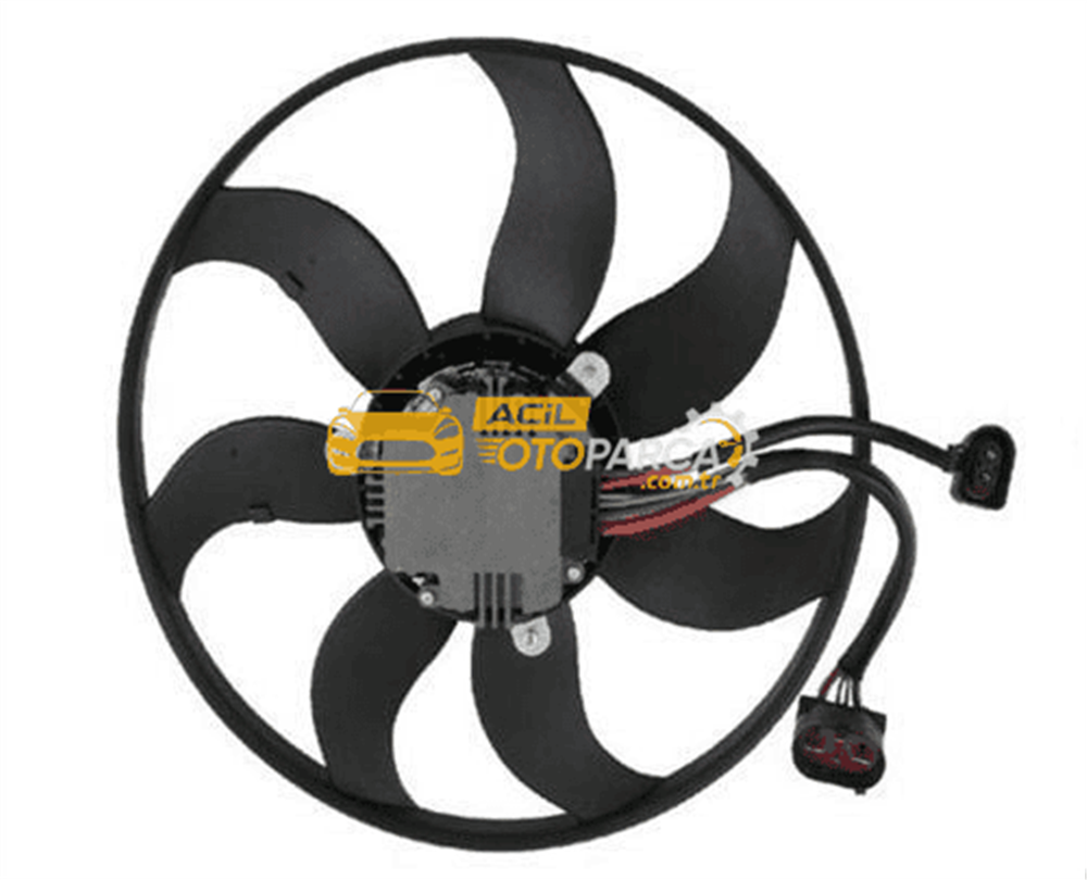 Volkswagen İTHAL 1K0959455FR | Volkswagen Scirocco 1.4 TSI CAX Motor Fan Motoru Sol Taraf Büyük