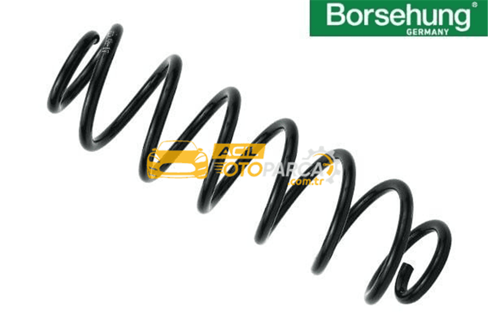 Volkswagen İTHAL B12566 | Volkswagen Golf 7 2014 Model Sonrası Arka Helezon Yay Takımı BORSEHUNG