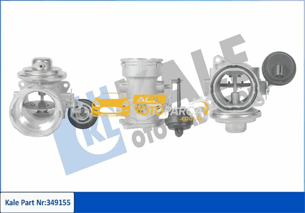Volkswagen KALE 349155 | EGR Valfi 03-10 T.Porter.T5-Passat-A4-A6 1.9Tdi