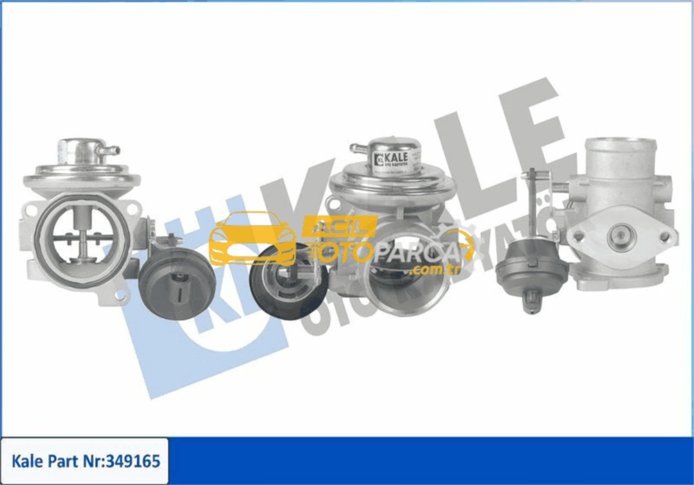 Volkswagen KALE 349165 | EGR Valfi Golf.IV-Bora-Caddy-Polo 1.9Tdi 00-06 Polo 1.6Tdi