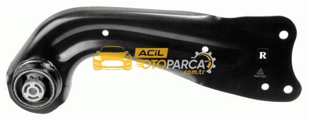 Volkswagen LEMFORDER 3701701 | Arka Salıncak Kolu Sac Sağ (E: 224H / A) (37017 01) Golf V