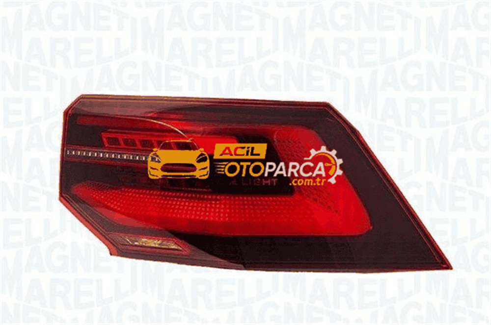 Volkswagen MAGNETI MARELLI 714081990201 | Stop Dış Sağ 19-Golf.VIII Dync Led