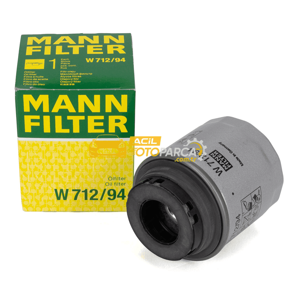 Volkswagen MANN W712-94 | Volkswagen Jetta 1.4 TSI Yağ Filtresi