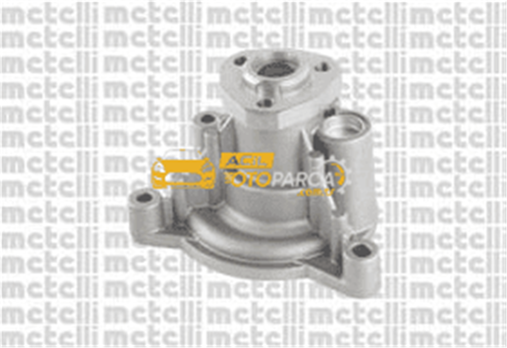 Volkswagen METELLI 24-1051 | Su Pompası (VW Golf 06-14 Passat 09-15 Tiguan 08-18 Audi A3 09-13 Seat Leon 06-10 Skoda Octavia 09-13) Caxa