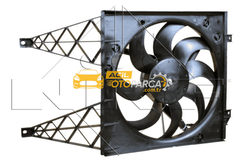 Volkswagen NRF 47374 | Fan Motoru (300W 390mm) Cordoba Ibıza Iv V Fabia Roomster Polo