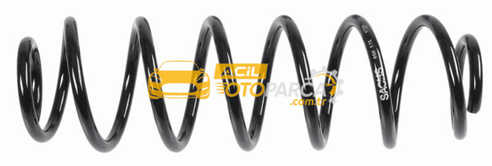 Volkswagen SACHS 996515 | Helezon Yayı Arka Sağ / Sol-(VW Golf IV 1997-2005)