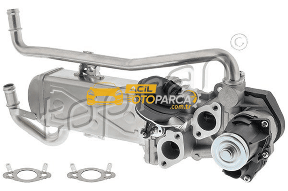 Volkswagen TOPRAN 117221 | EGR Komple-Sogutuculu (VW Polo 10-14 Audi A1 11-14 Seat Ibiza 09-12 Skoda Fabia 11-15) Cayb-Cayc