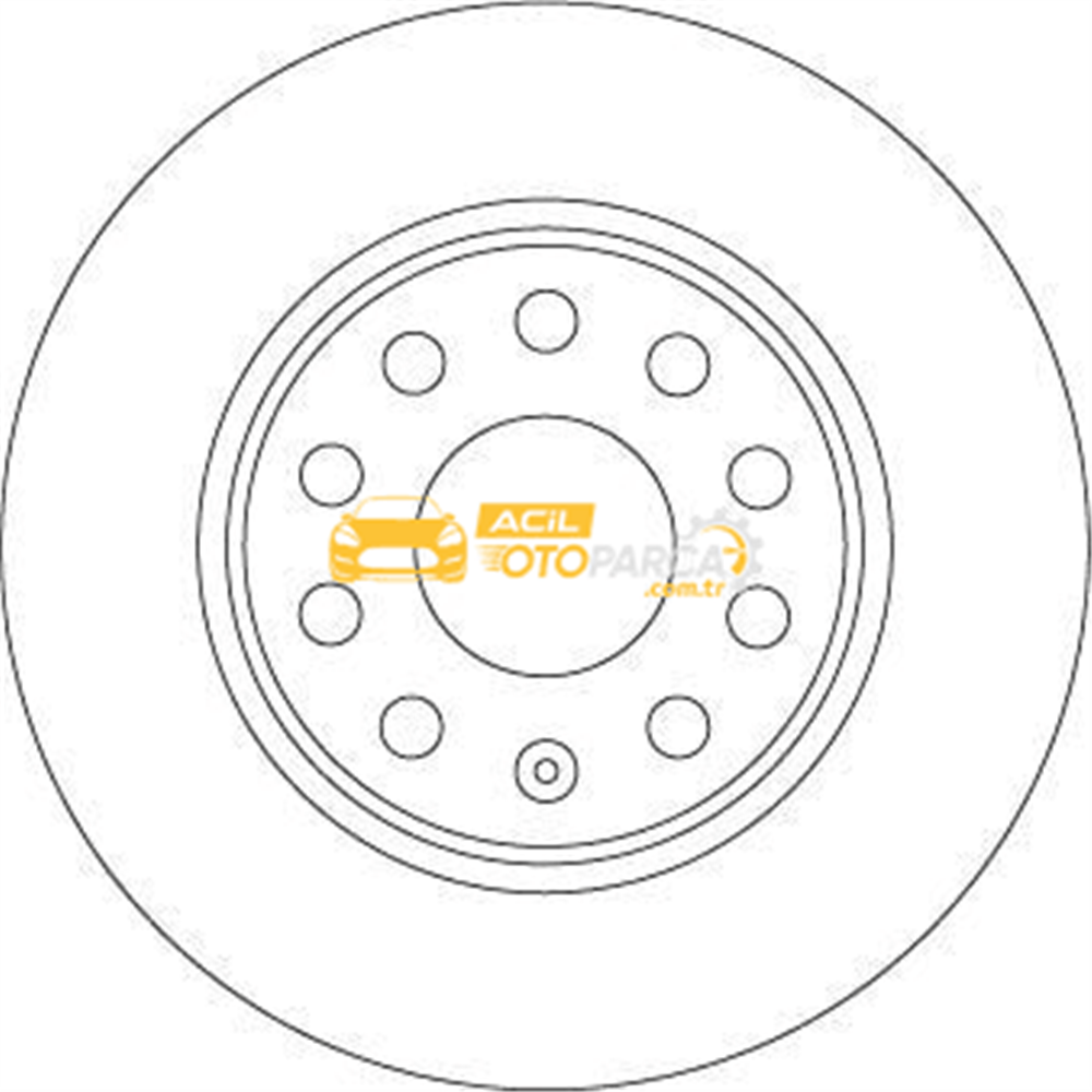Volkswagen TRW DF6952 | Fren Diski Arka Düz 272-5 VW T-Roc 18- Audi Q2 17- Seat Leon 17-20 Skoda Octavia 20