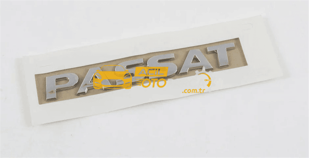 Volkswagen VAG / ORJINAL 3G08536872ZZ | Volkswagen Passat 2015 Model Sonrası Arka Bagaj Kapak Model Yazısı Orijinal