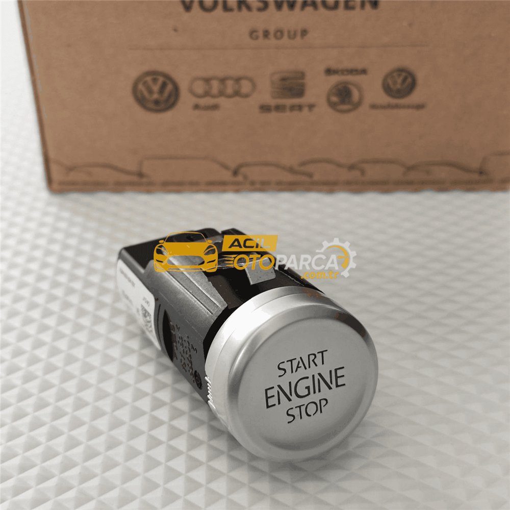 Volkswagen VAG / ORJINAL 3G1959839WZU | Volkswagen Passat 2015 Model Sonrası Start Stop Tuşu Orijinal
