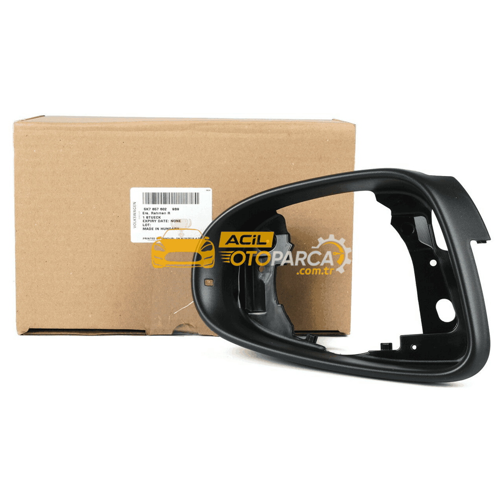 Volkswagen VAG / ORJINAL 5K78576029B9 | Volkswagen Golf 6 2009-2012 Model Arası Sağ Ayna Gövde Çerçevesi Orjinal