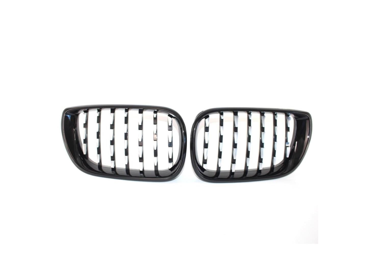 3 SERISI 2002-2004 E46 IÇIN UYUMLU DIAMOND PANJUR (BÖBREK)  PIANO BLACK  ÇERÇEVE 