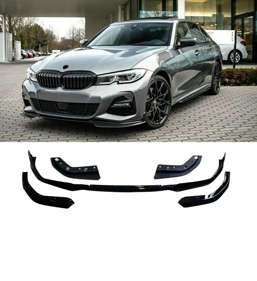 3 SERISI G20 2019+ IÇIN UYUMLU   ÖN LIP M SPORT PIANO BLACK