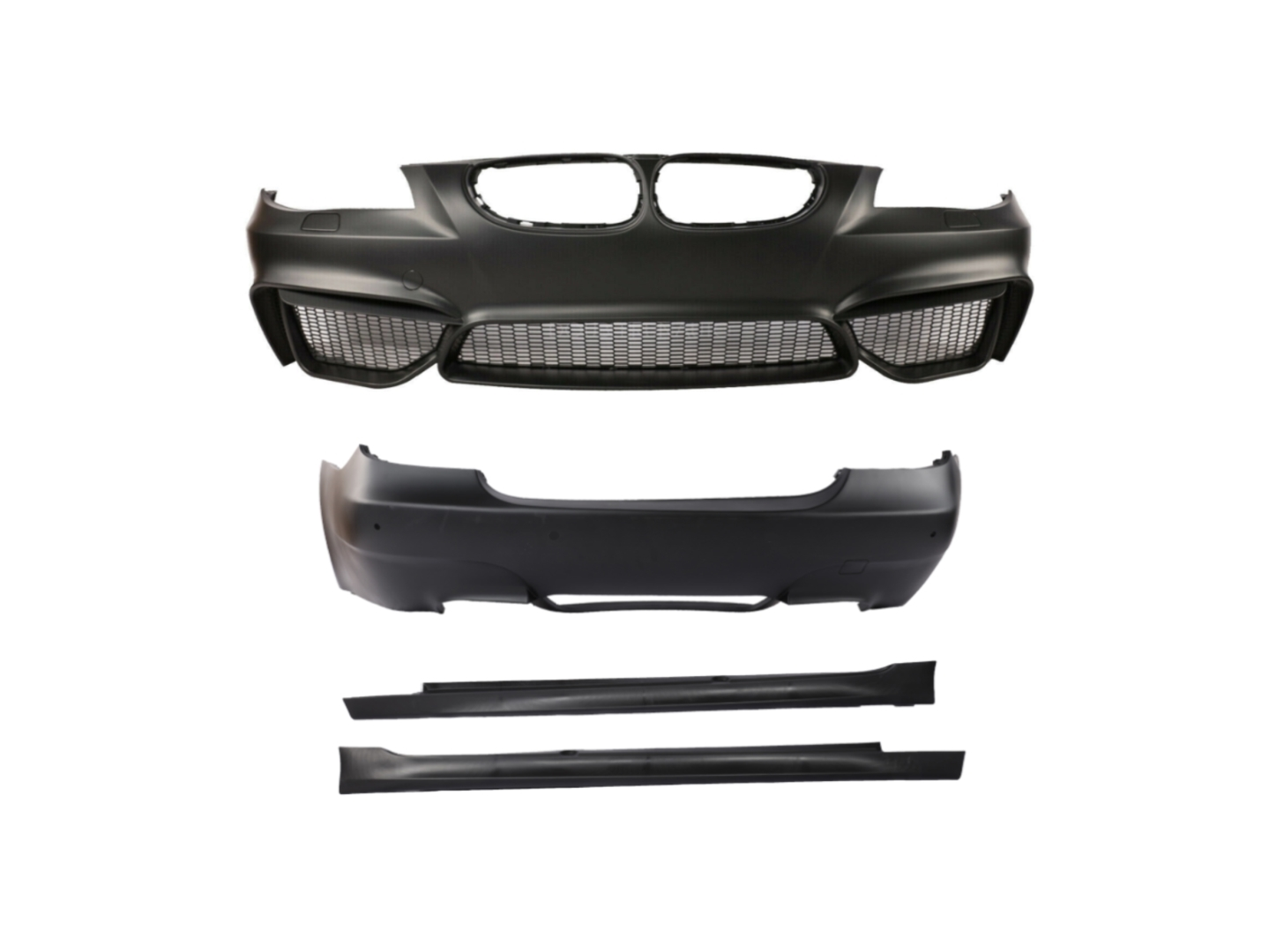 5 SERISI E60 2003-2009 IÇIN UYUMLU M4 GÖRÜNÜM BODY KIT (ÖN-ARKA TAMPON-PANJUR-ÖN LIP) 